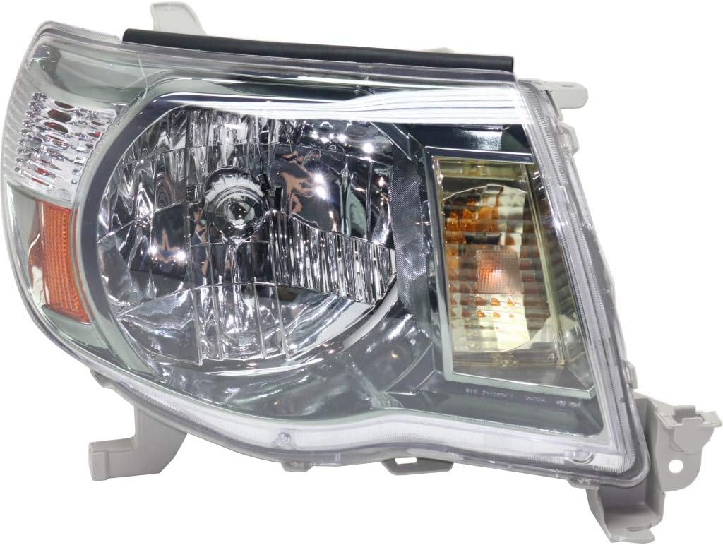 2005-2011 Toyota Tacoma Headlight Assembly Passenger Side with Bulbs E776