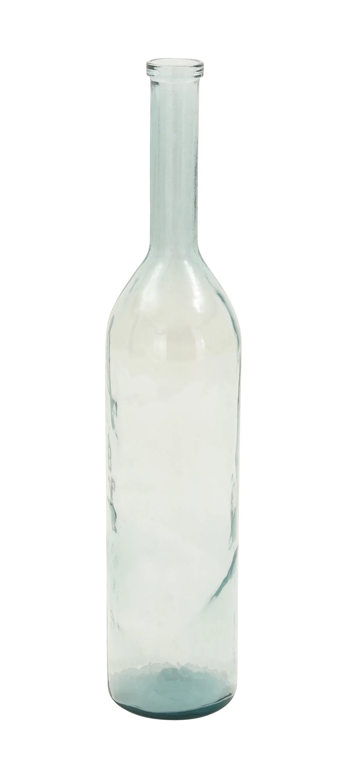 Blue Recycled Glass Decorative Vase F24185