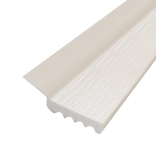 7-Feet Dual Vinyl Garage Door Seal (Brown) X748768