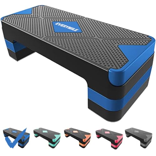 Adjustable Aerobic Step Platform with 4" 6" 8" Risers H5336