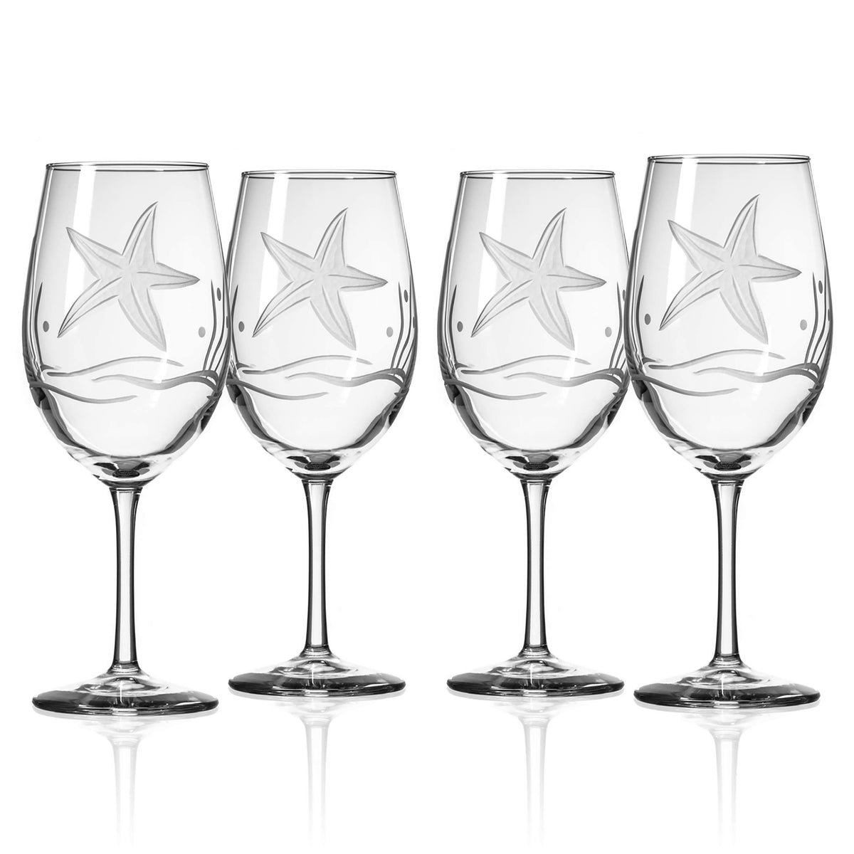 White Wine Glass Set of Four Y46192