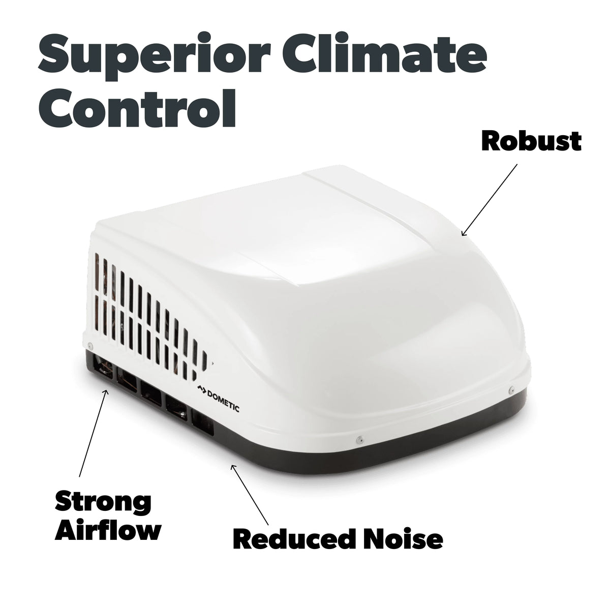 15K BTU Polar White Air Conditioner with Heat Pump S14641