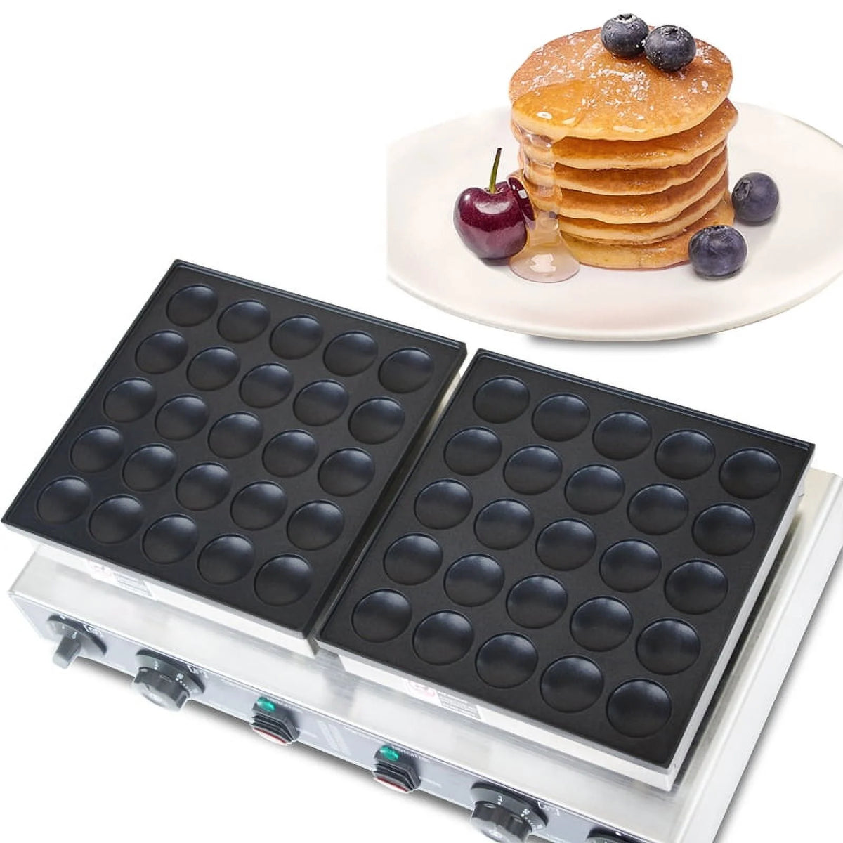 50PCS Nonstick Electric Dutch Pancake Maker Y424420