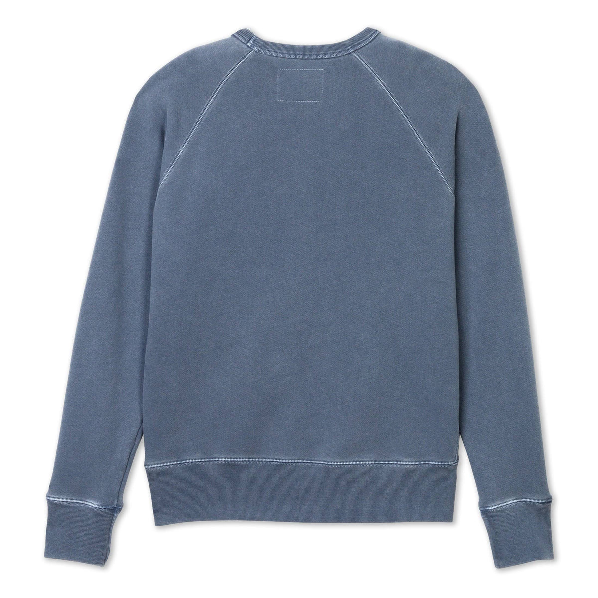 Indigo Garment Dyed Raglan Crew H99231