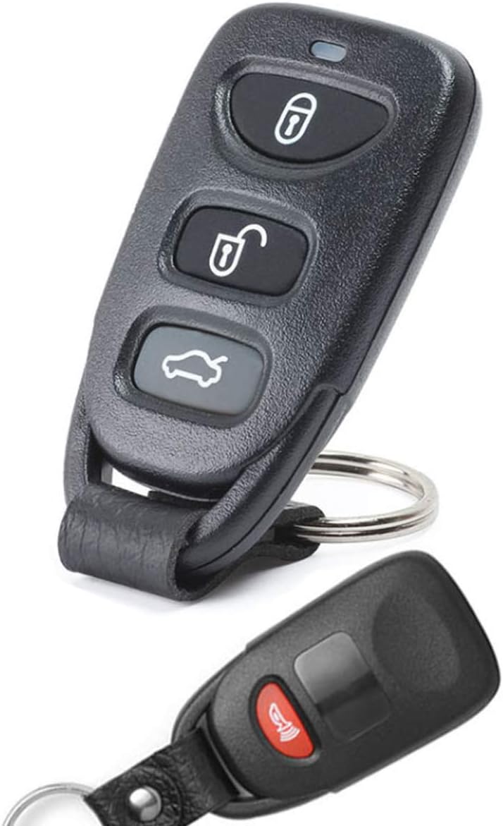 Black Pack of 2 Keyless Entry Remote Key Fob Case E37290