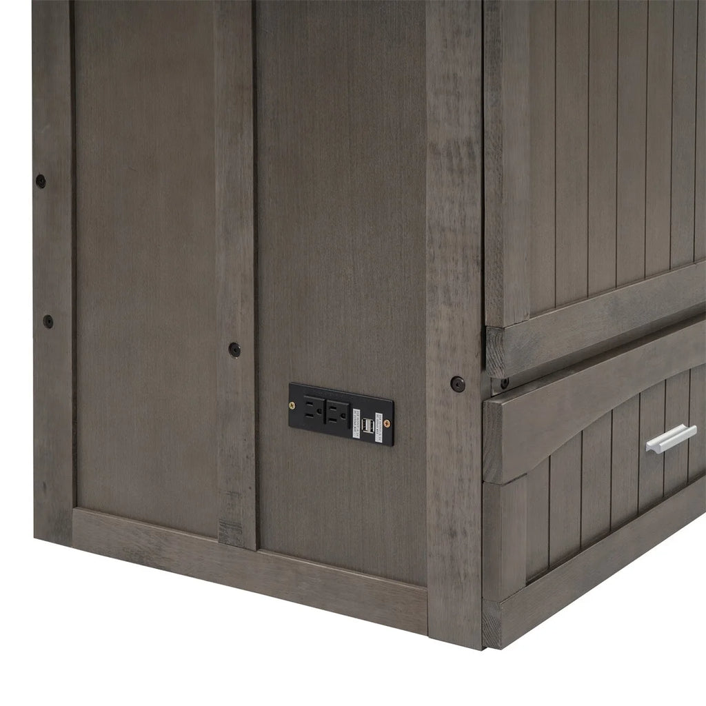 Queen Size Murphy Bed F5266