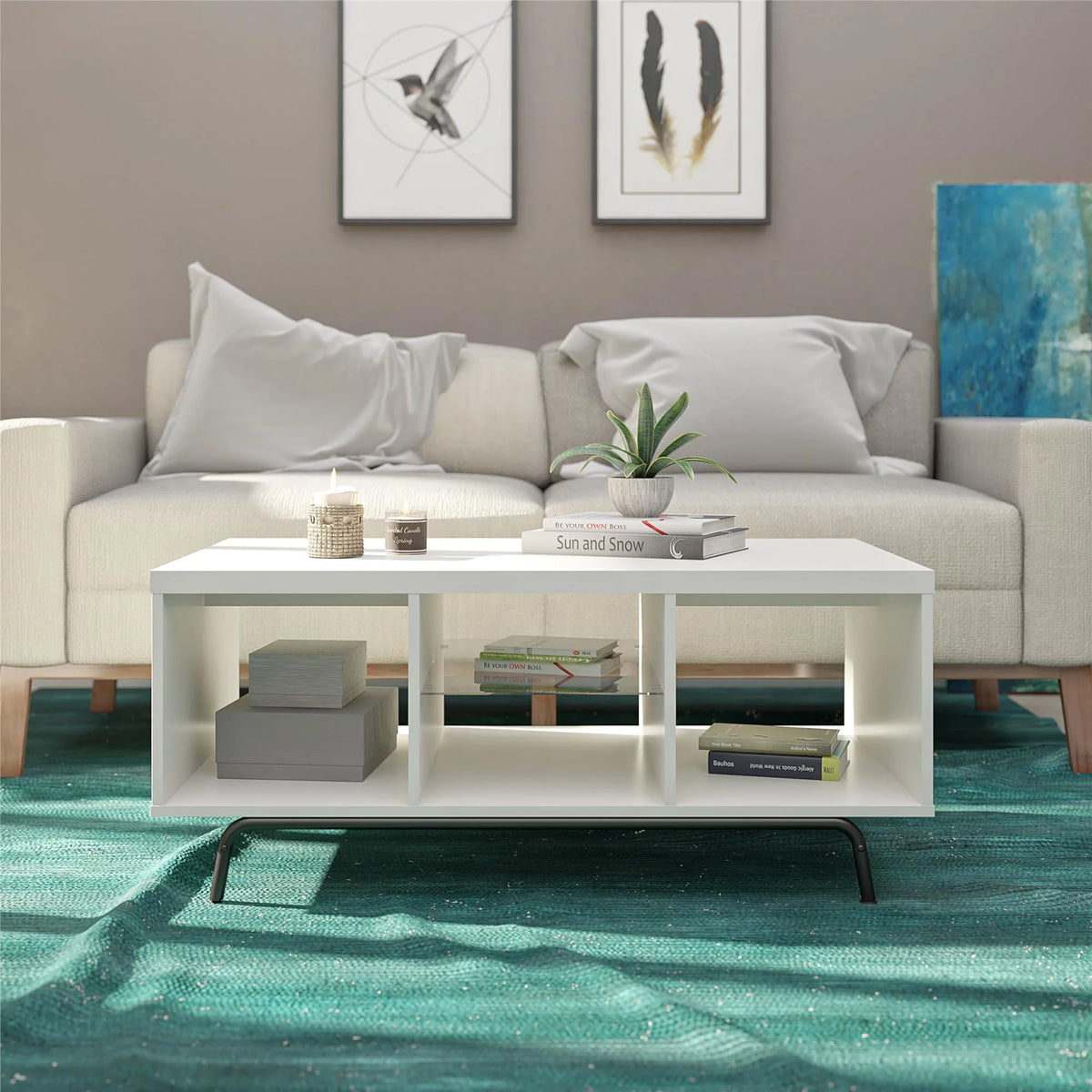 White Coffee Table N5692