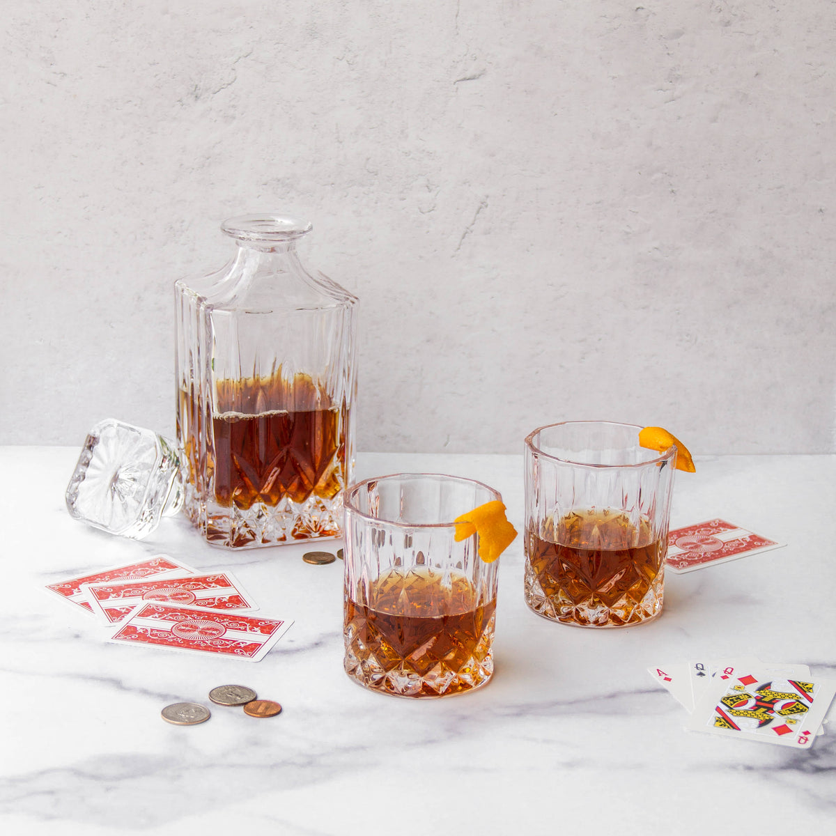 3-Piece Decanter & Tumbler Set U1157