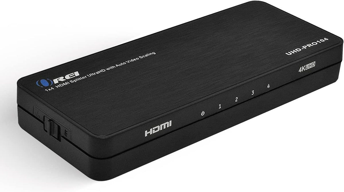 4K@60Hz 1 in 2 Out HDMI Splitter with Scaler J672