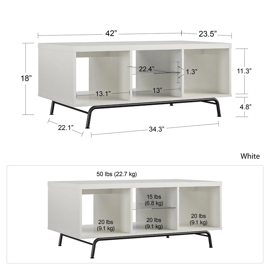 White Coffee Table N5692