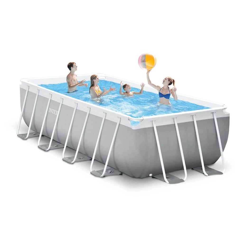 16Ft x 8Ft x 42In Rectangular Pool Set T259