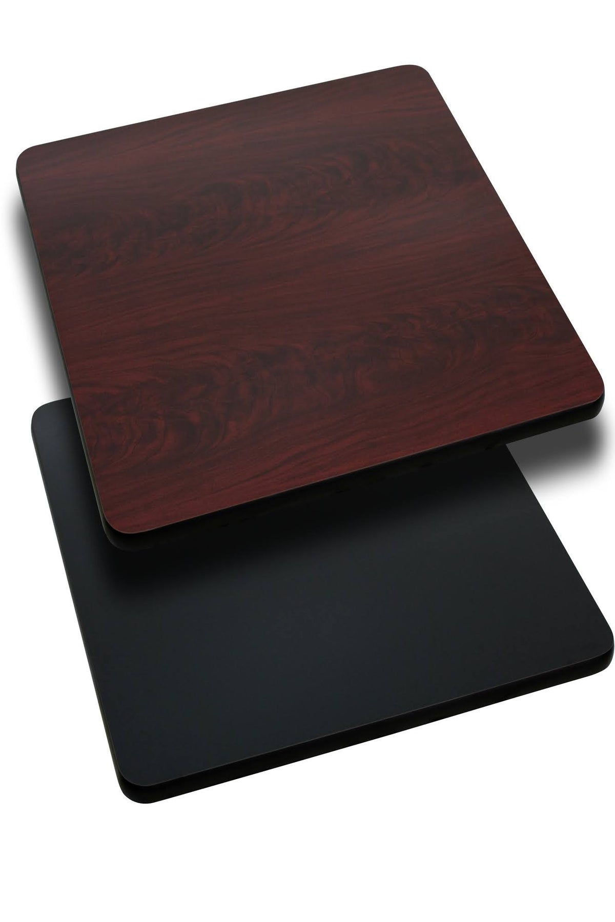 36 inch Square Table Top with Natural or Walnut Reversible Laminate Top R499570
