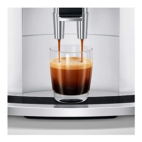 Piano White Automatic Espresso Machine with Glass Milk Container Y4449