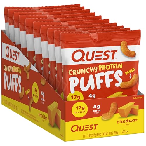 Spicy Baked Protein Puffs, 10 Count J912