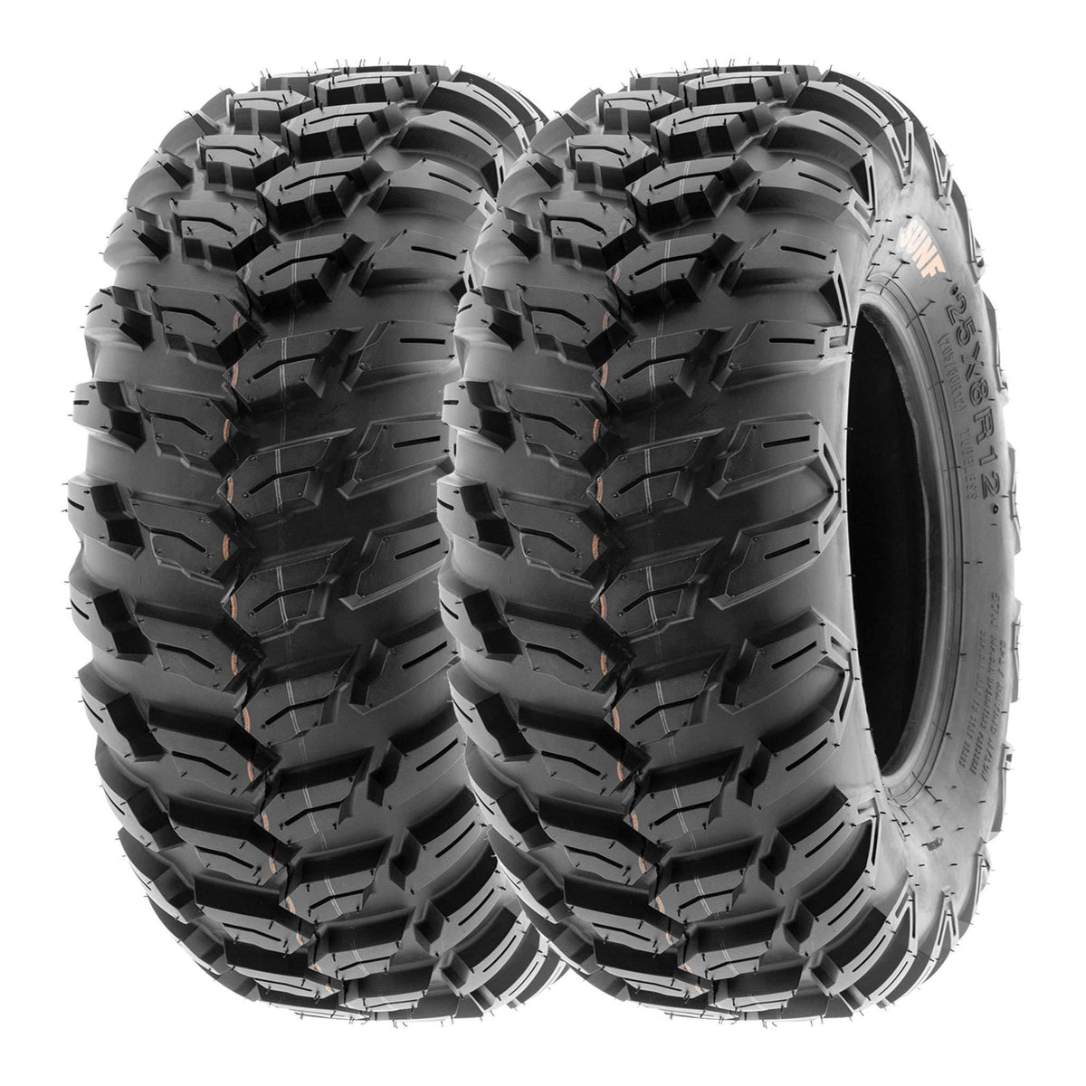 26x11R-12 All Terrain ATV UTV Tires, Pair of 2 F94142