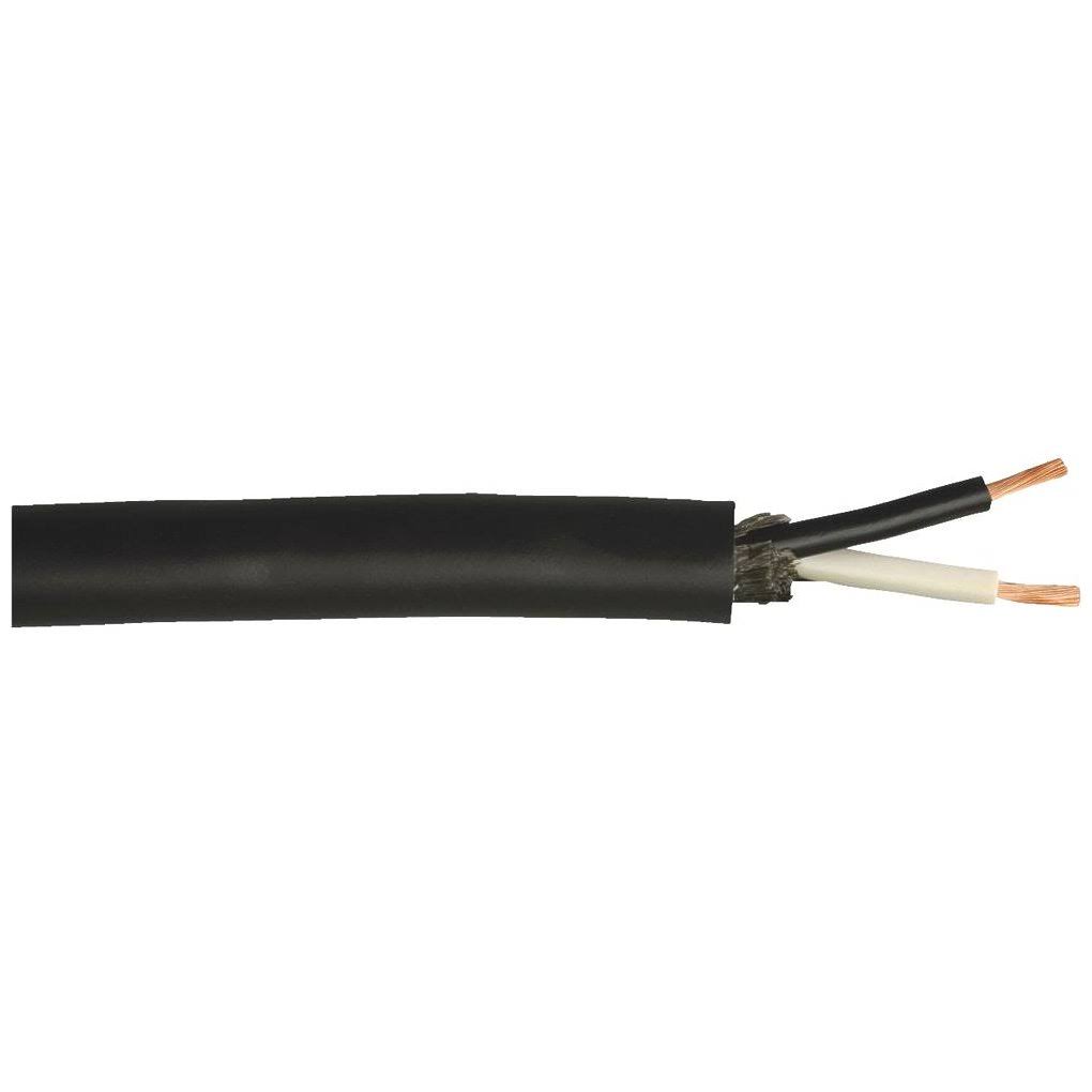 16/2 Black RBR Cable 250ft B159082