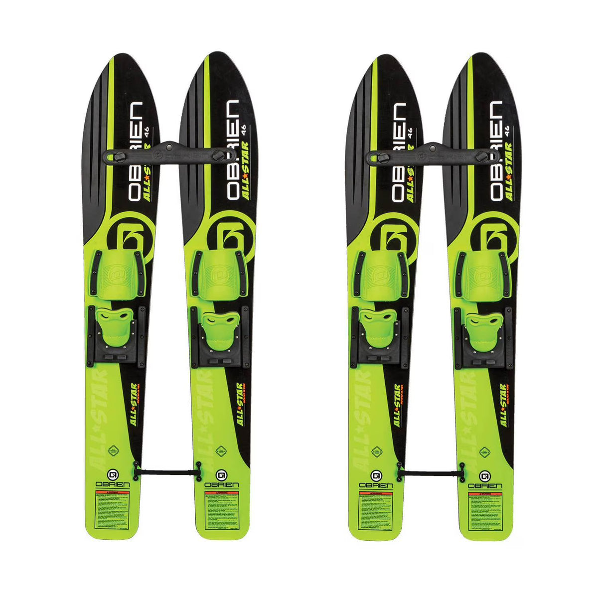 46 Inch Children Combo Waterskis with Rope (2 Pack) Y2316