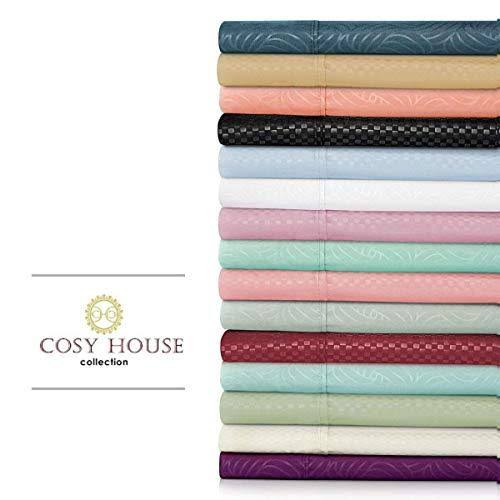 Cal King Red 6 Piece Bed Sheets Set Q5543