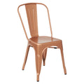 Copper Finish Armless Chair 4 Pack M684943