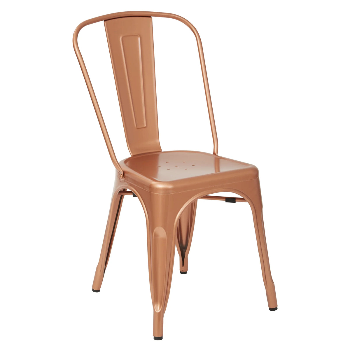 Copper Finish Armless Chair 4 Pack M684943