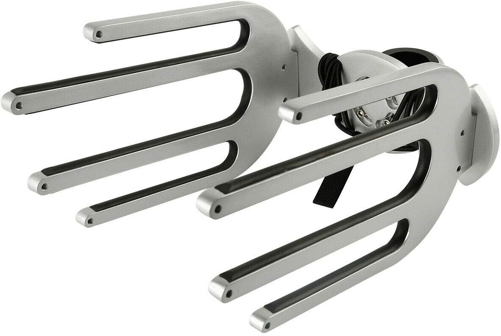 Silver/Black Bat Back Surfboard & Wakeboard Combo Tower Rack Fit 2.5" Towers K773