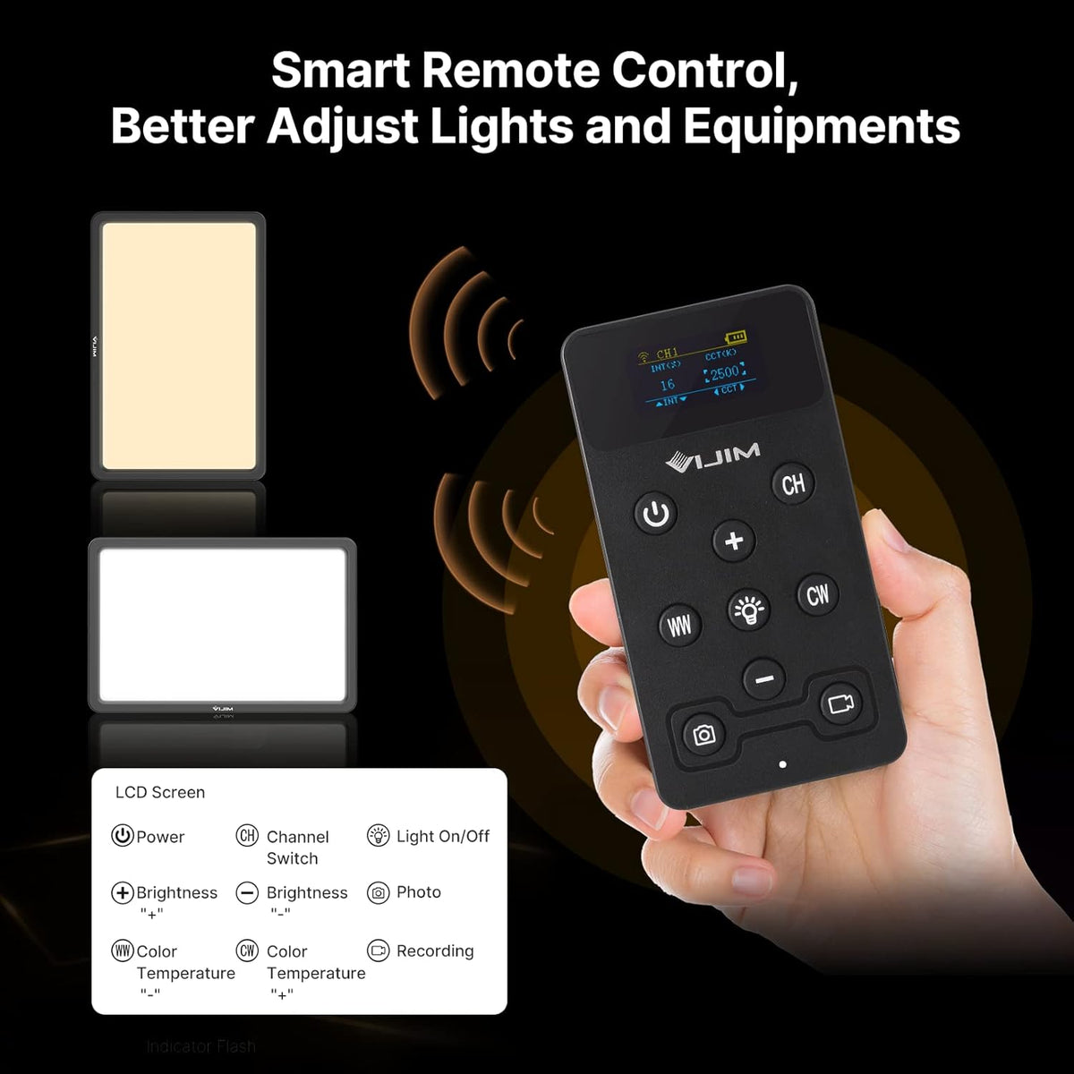 11in LED Key Light with Controller Z828442