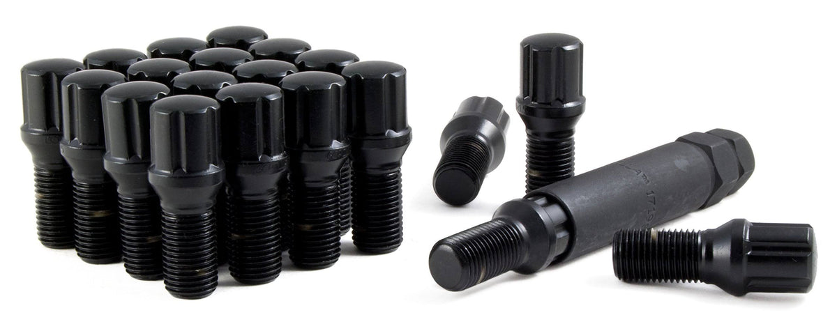 Black 14mm Lug Nuts D125