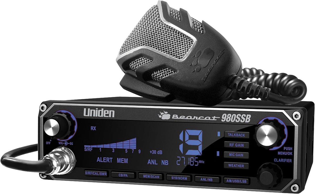 40-Channel CB Radio with Sideband NOAA WeatherBand B258