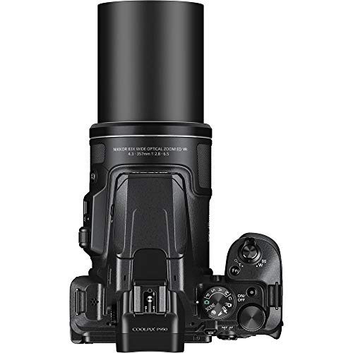 Black 16 MP 83x Optical Zoom Digital Camera K5804