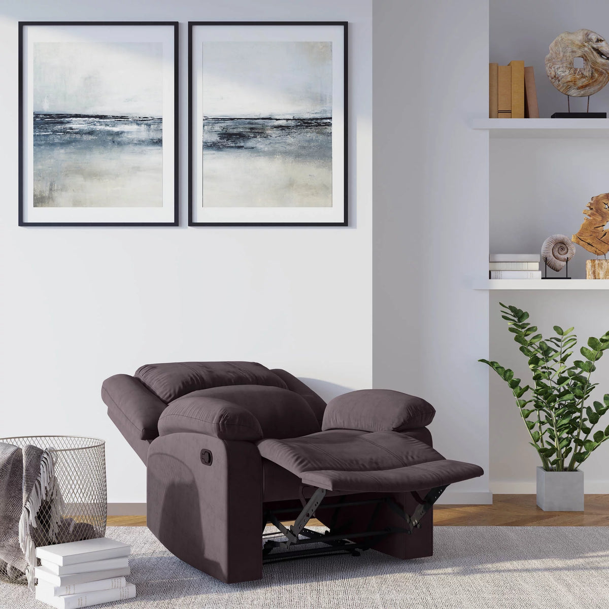 Manual Recliner with Pull Handle J70819