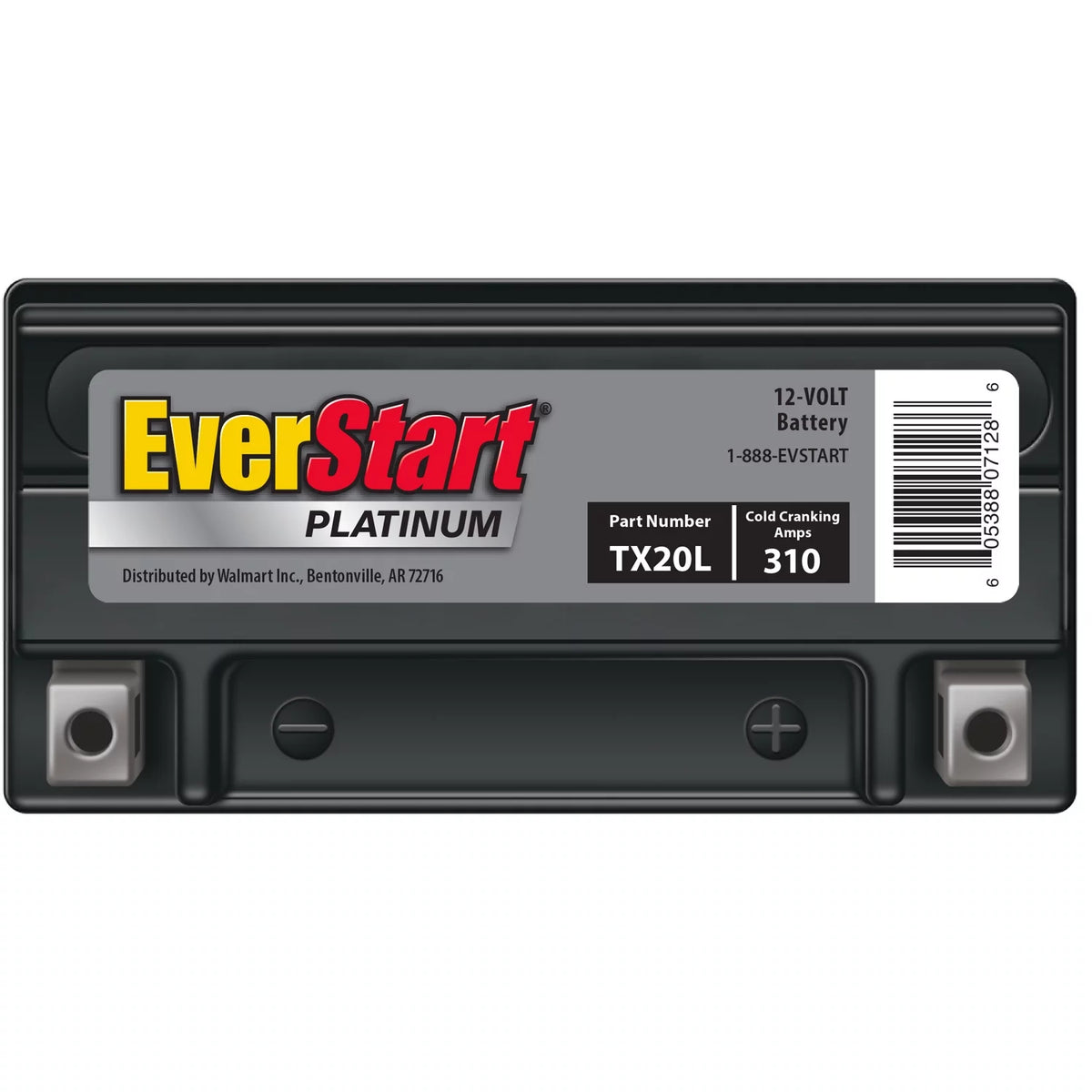 AGM Power Sport Battery Group Size TX20L 12 Volt 310 CCA C1042