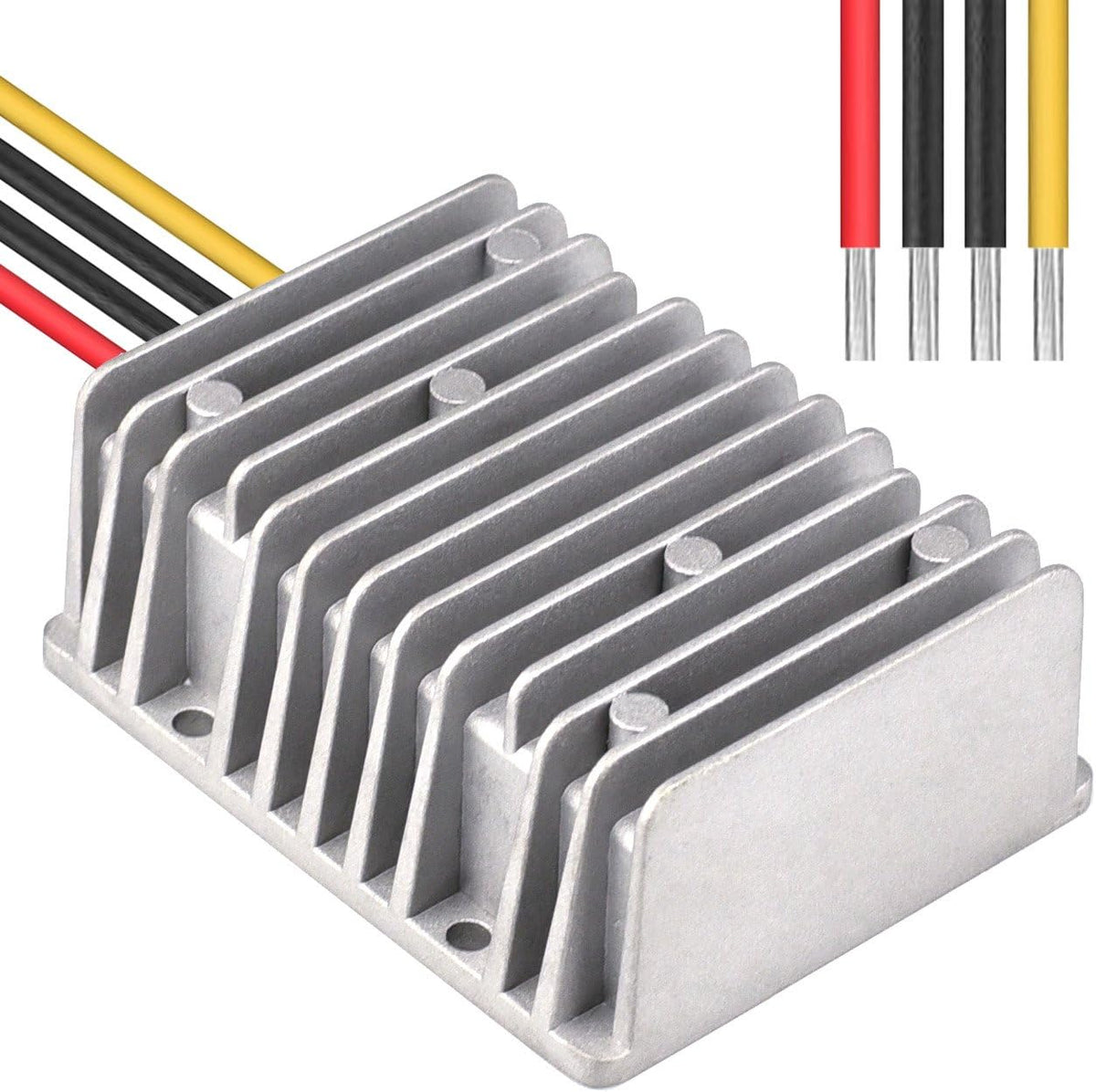 Waterproof DC 48V Step Down to 24V 30A 720W Voltage Reducer Converter, Pack of 2 M884