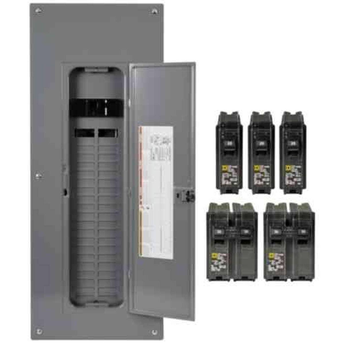200-Amp 40-Space 80-Circuit Main Breaker Load Center W756