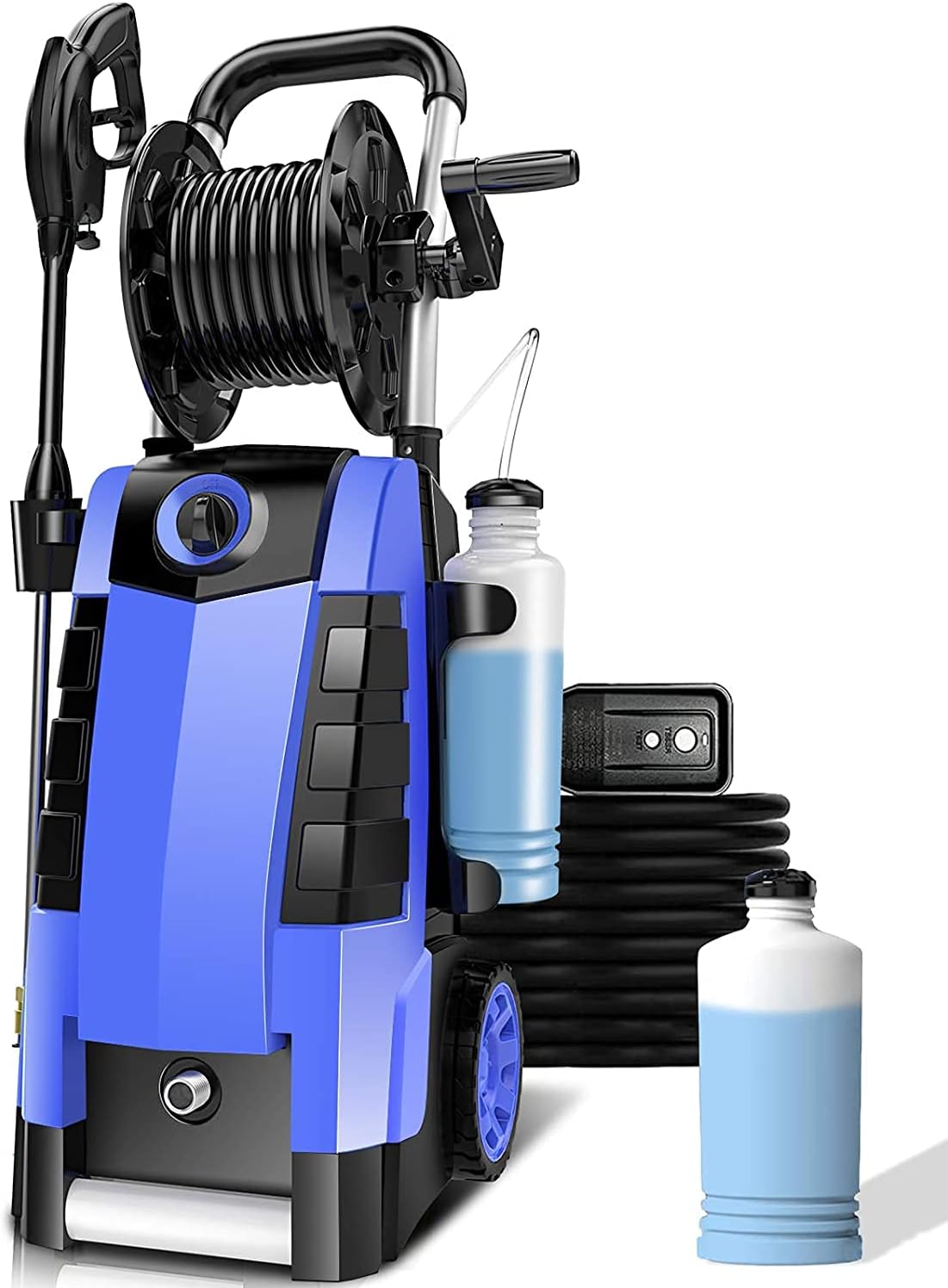 1.9GPM Electric Pressure Washer with 4 Nozzles Foam Cannon R401
