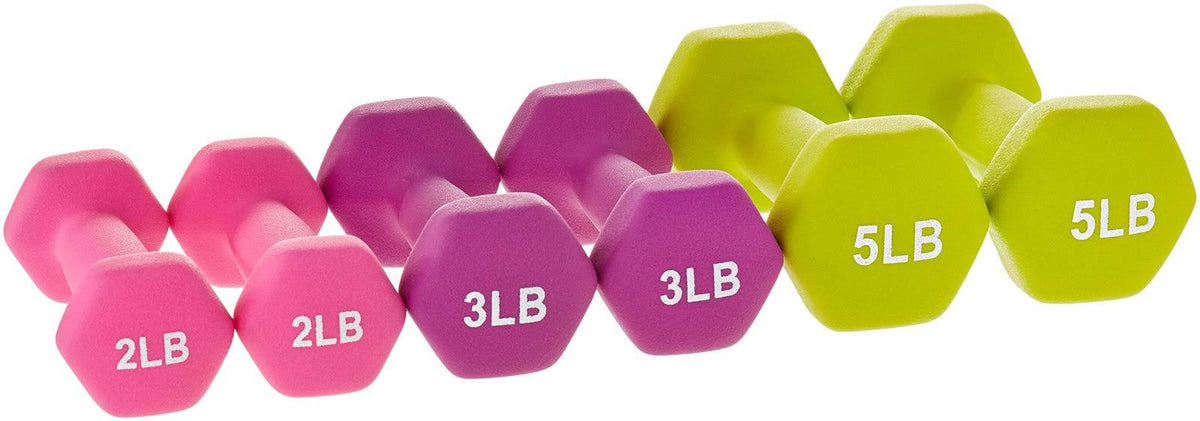20-Pound Dumbbell Set with Stand S9377
