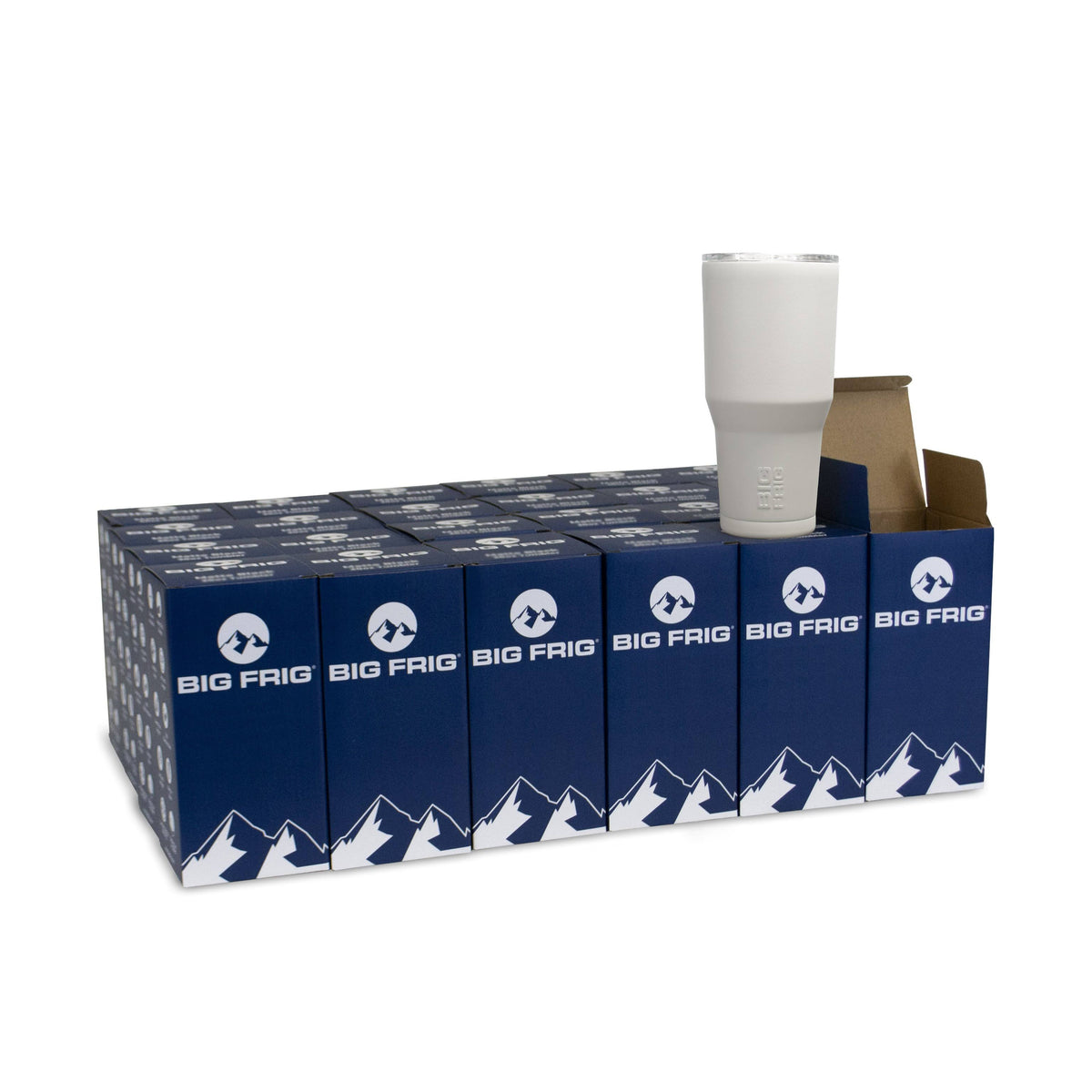 30 oz Tumbler, White, Case of 24 K14474