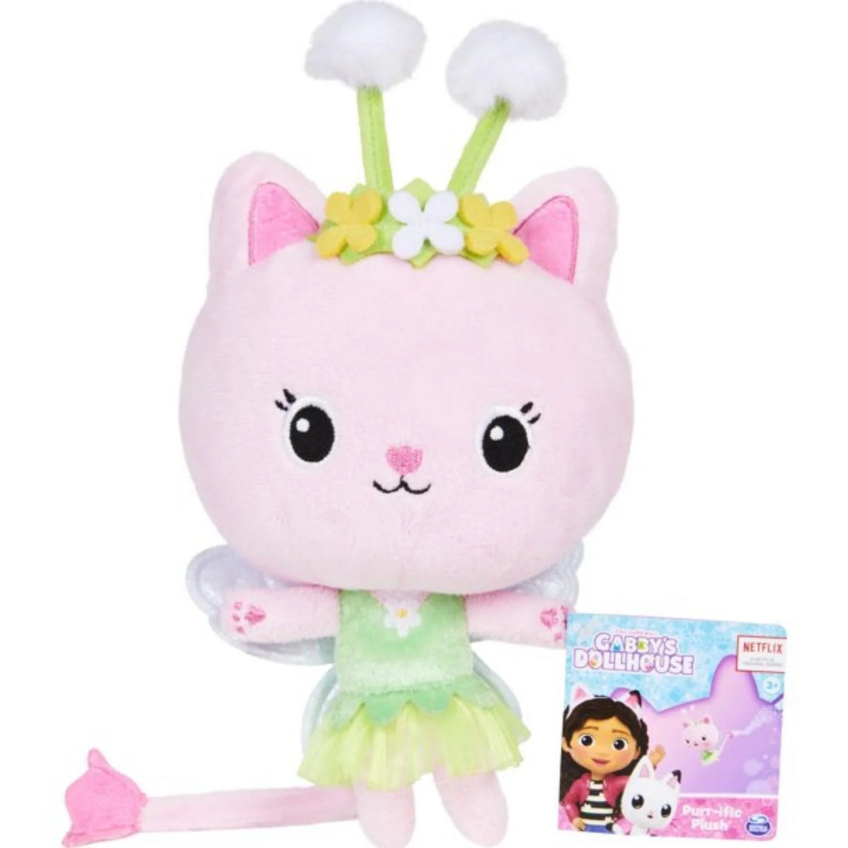7-inch Kitty Fairy Plush Toy with Storage Carrier P763