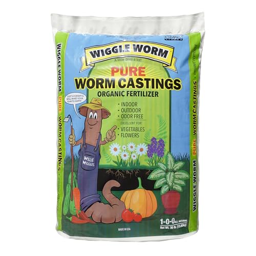 30-Pounds Organic Worm Castings Fertilizer H757