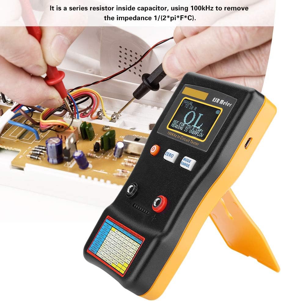 Auto Ranging ESR LCR Meter Capacitor Low Ohm Meter G769