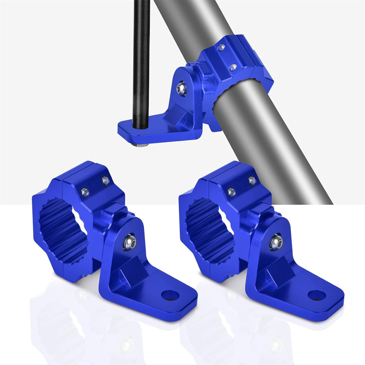 2 pcs Aluminium Alloy ATV Whip Mount D140311