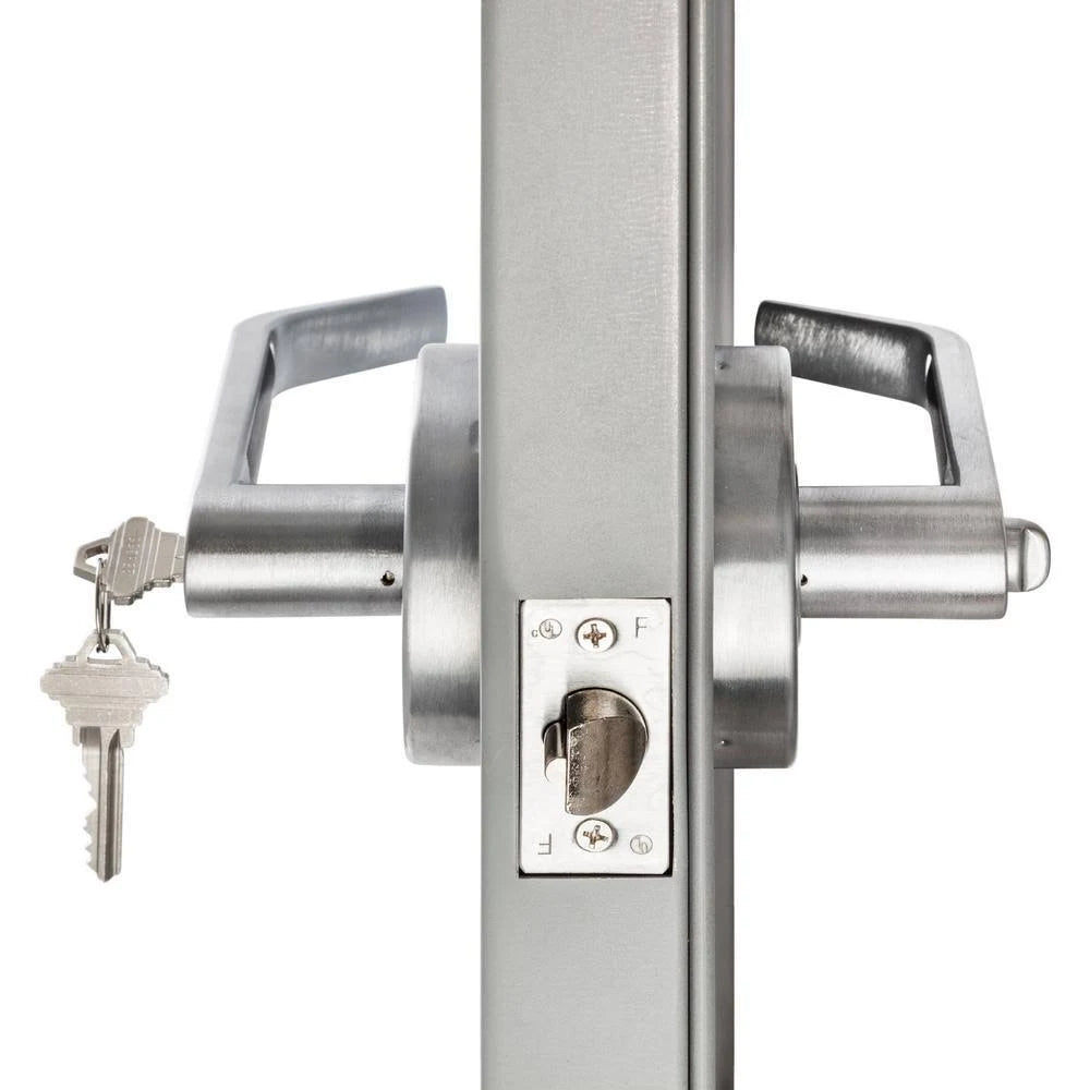 36 in. x 84 in. Fire-Rated Right-Hand Unfinished Steel Commercial Door Slab with Adjustable Frame E940