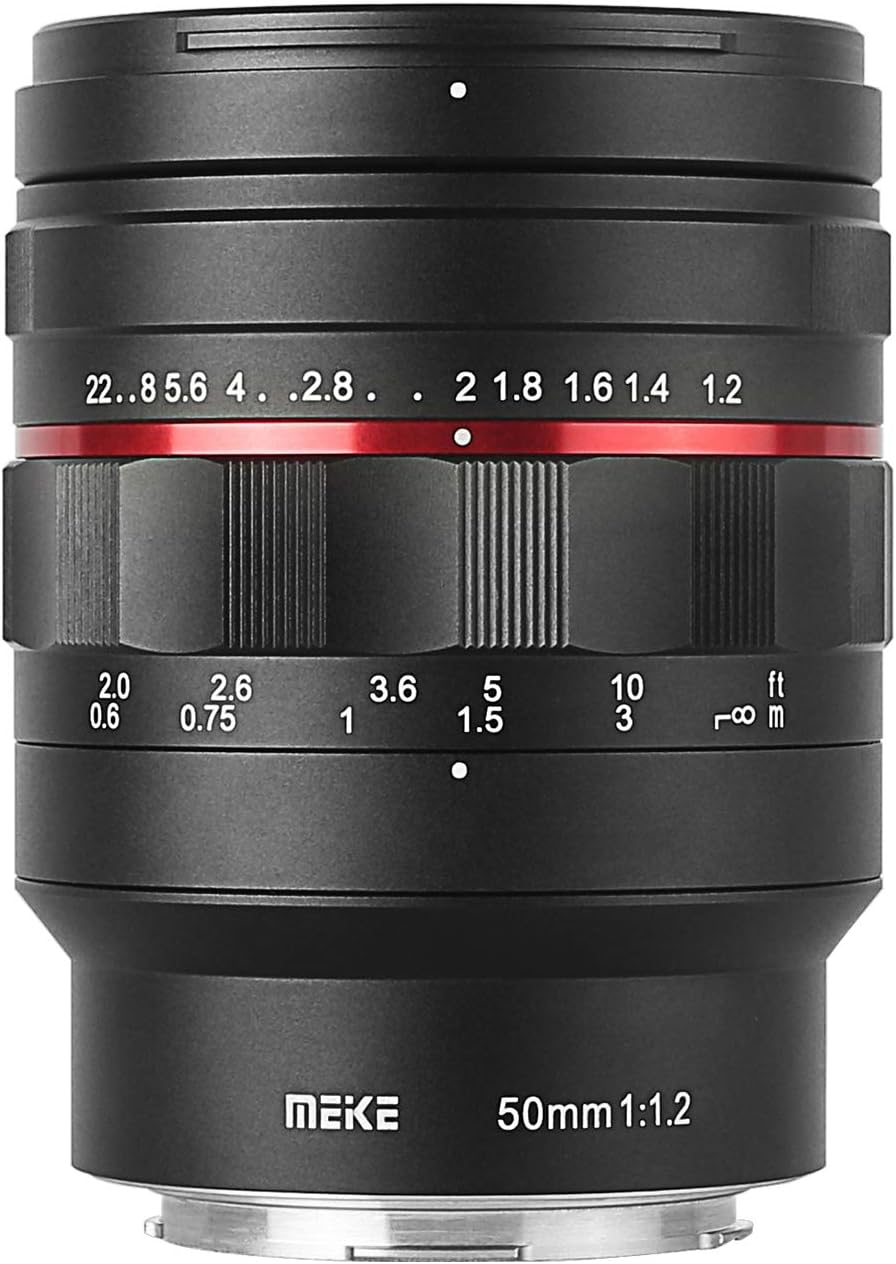 50mm F1.2 Full Frame Manual Focus Fixed Lens for L-Mount Mirrorless Camera H2784