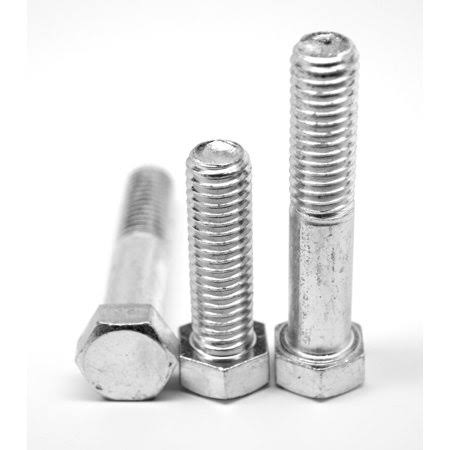 7/8 inch-9 x 8 inch Grade 5 Hex Cap Screw Medium Carbon Steel Zinc Plated Pk 25 A95921