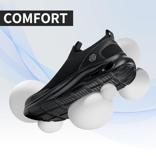 Steel Toe Slip-On Work Shoes L81083