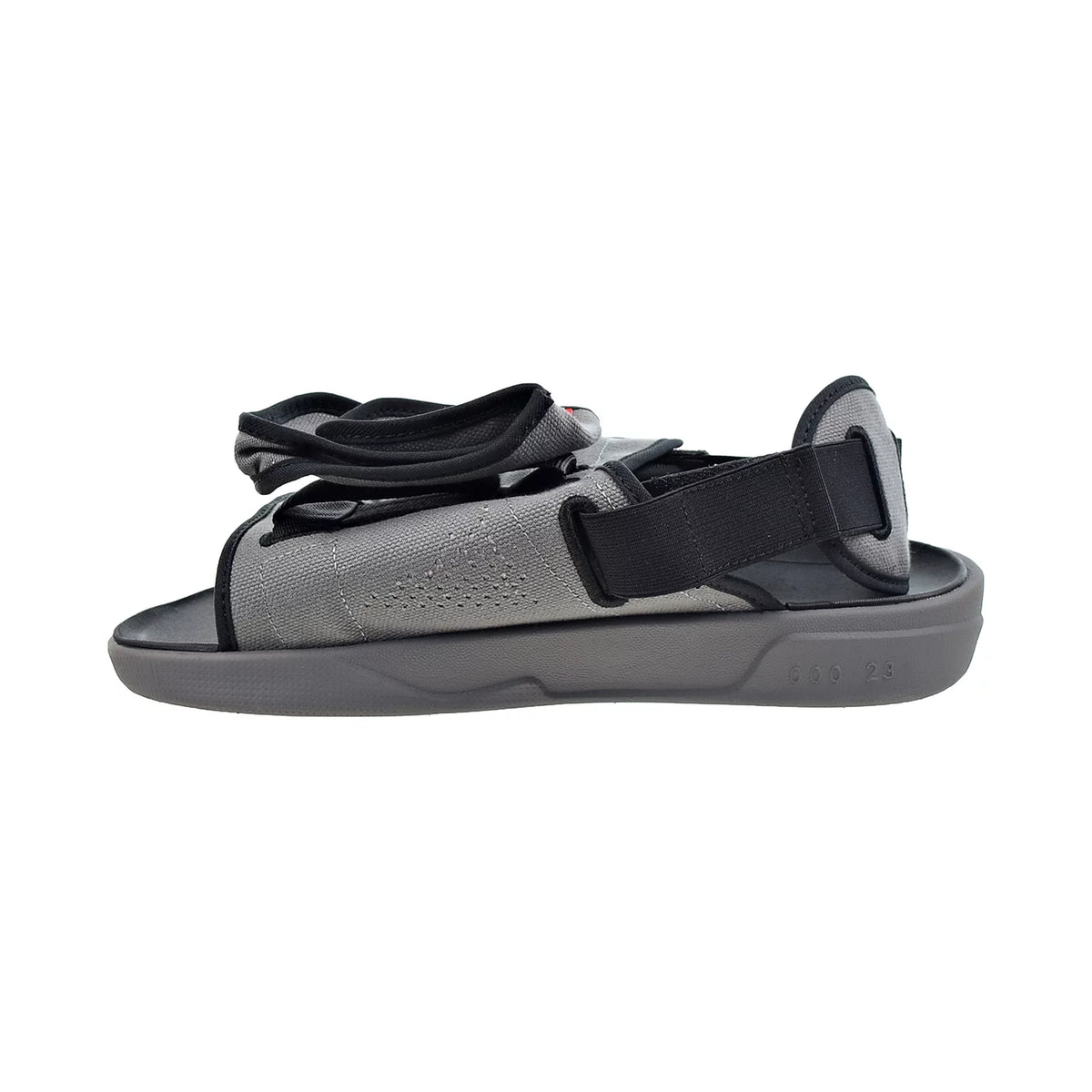 Smoke Grey-University Red Slide Sandals F4180