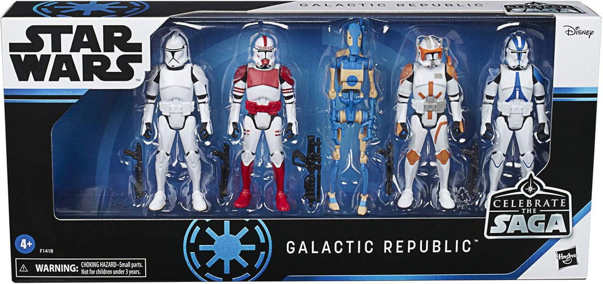 Galactic Republic Figure Set 5-Pack Action Figure R121