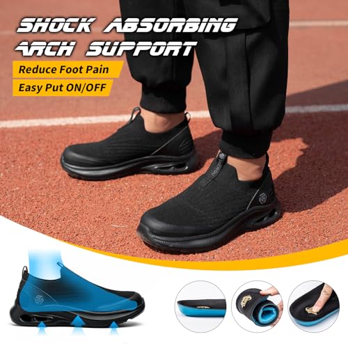 Steel Toe Slip-On Work Shoes L81083