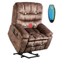 Green Grey Power Lift Recliner T39045