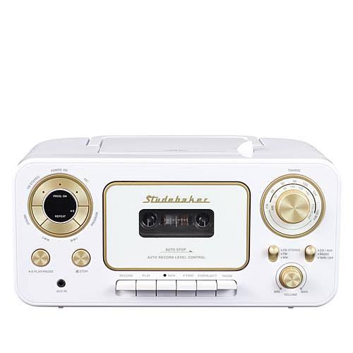 Portable Stereo CD Player with AM/FM Radio and Cassette Player/Recorder W545