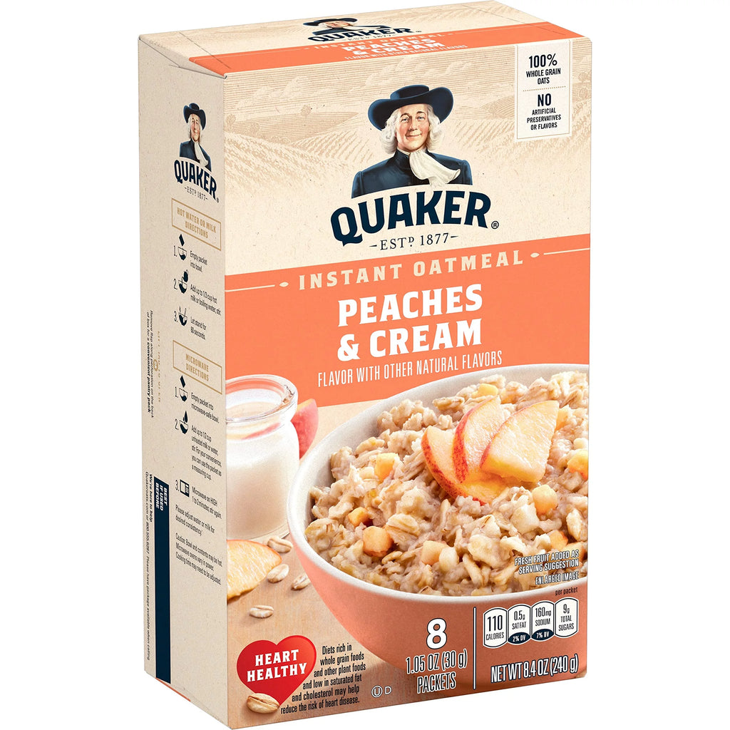 Peaches & Cream Instant Oatmeal (Pack of 2) L5120